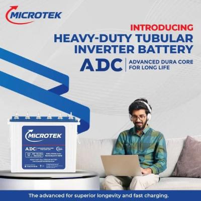 Microtek Inverter with Battery Combo for Home & Office