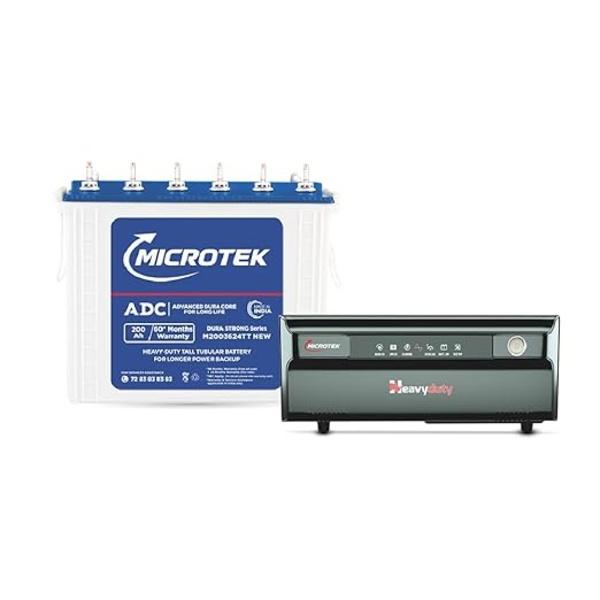 Microtek Inverter with Battery Combo for Home & Office