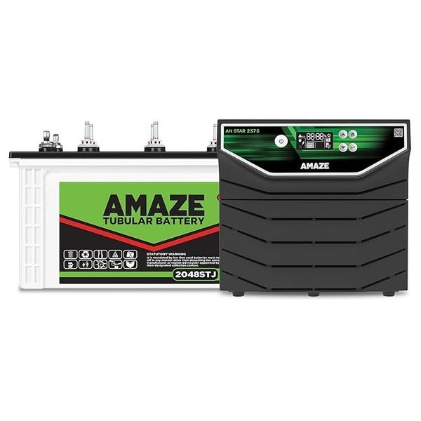 Amaze Office-Use Inverter & Inverter Battery (Home/Office UPS Solution)